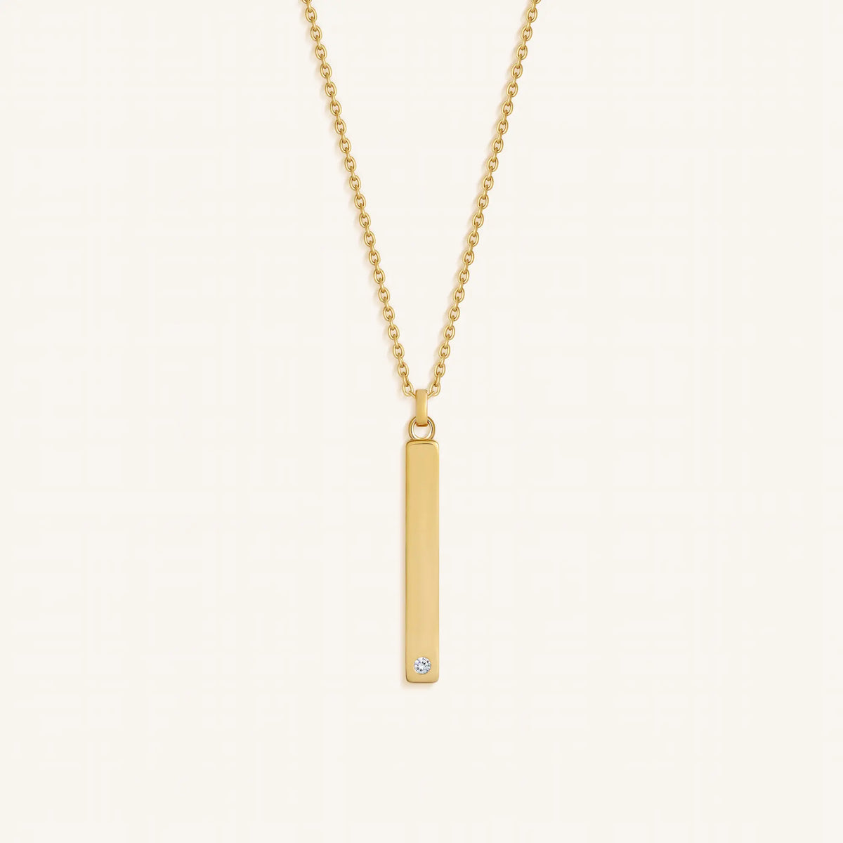 Purpose in Motion Unisex Engravable Necklace
