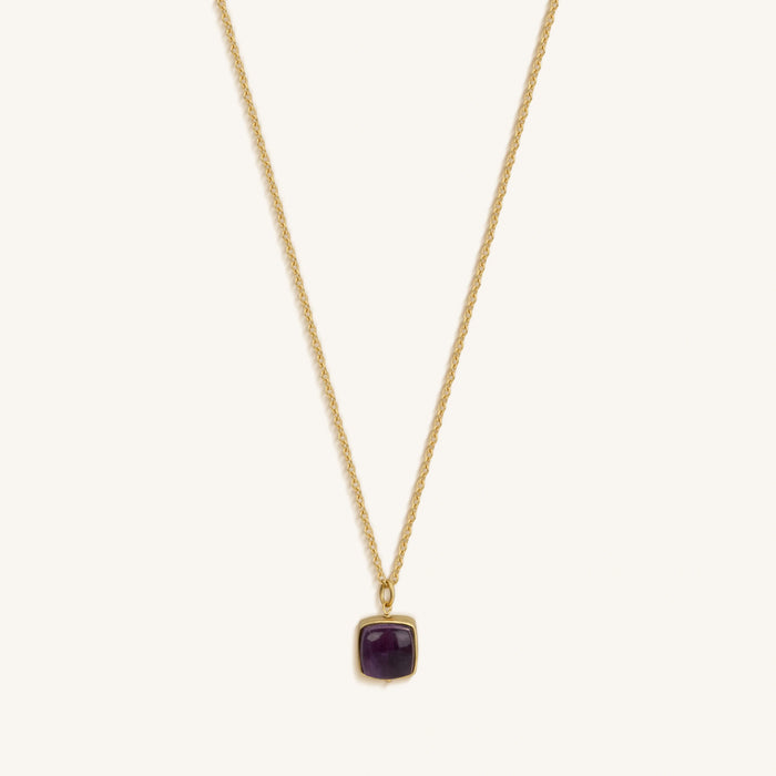 Soulful Clarity Amethyst Necklace