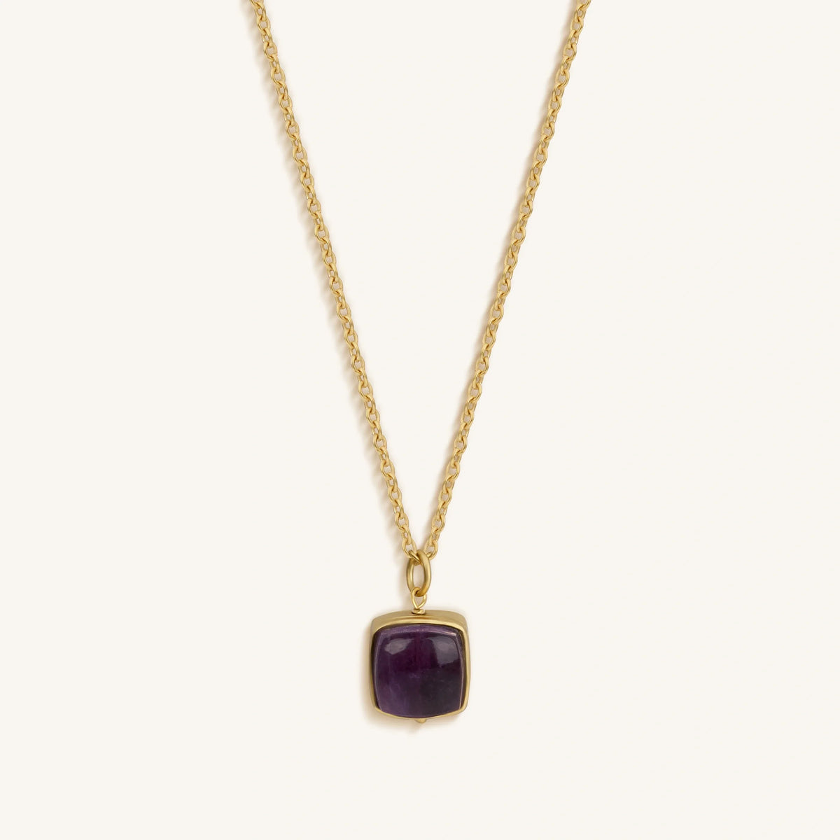 Soulful Clarity Amethyst Necklace