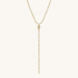 Attuned Purpose 14K Gold Diamond & Ethiopian White Opal Evil Eye Rosary