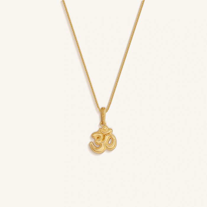 Sacred Resonance Om Harmony Necklace