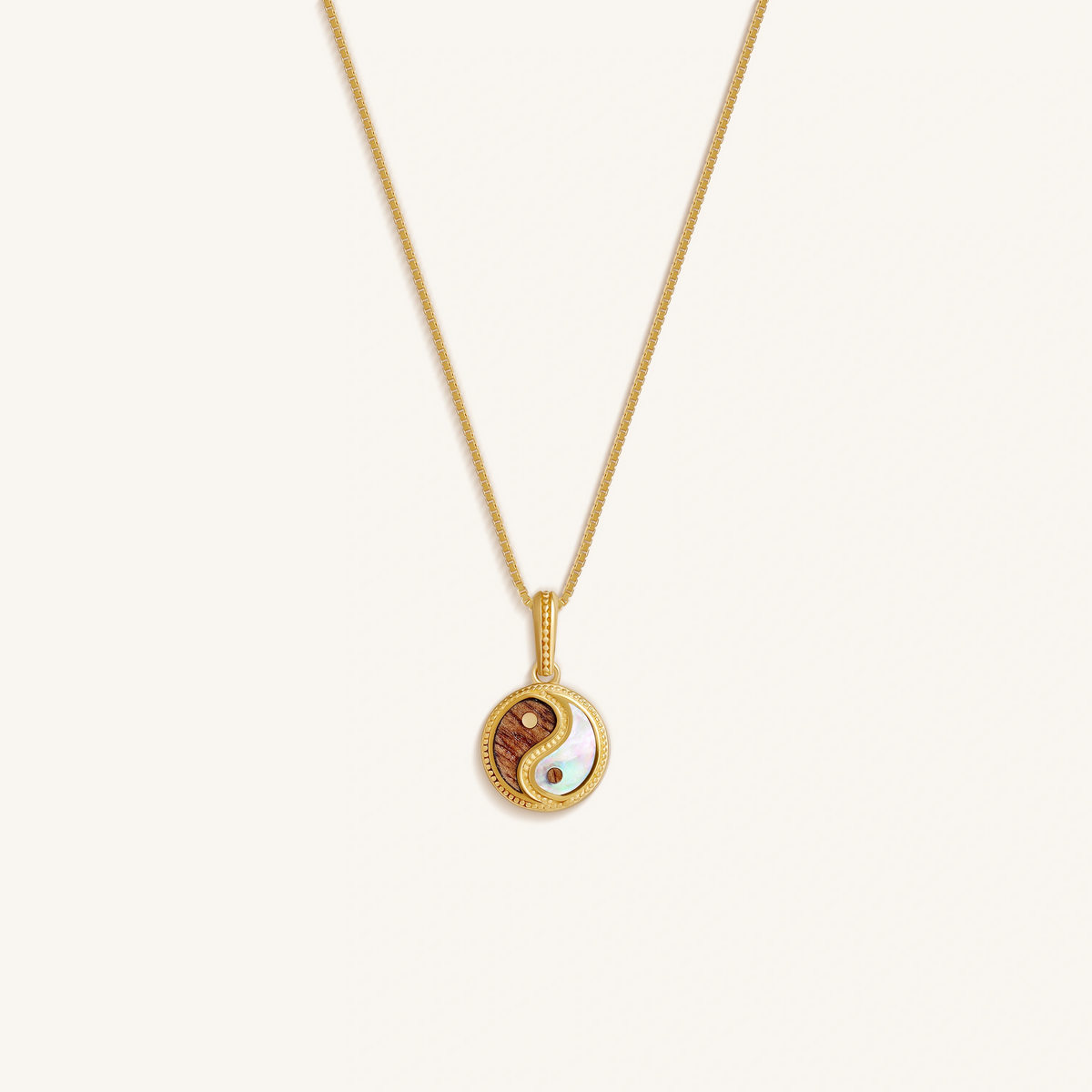 Dual Essence Yin Yang Harmony Necklace