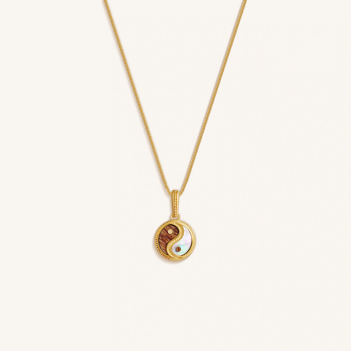 Dual Essence Yin Yang Harmony Necklace