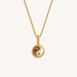 Dual Essence Yin Yang Harmony Necklace