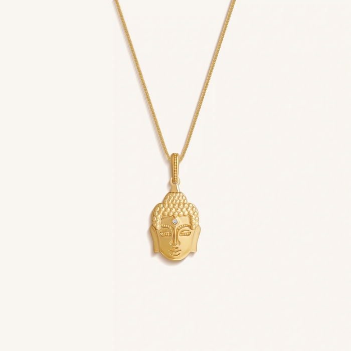 Tranquil Spirit Buddha Enlightenment Necklace