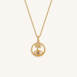 Eternal Balance Tree of Life Sapphire Necklace
