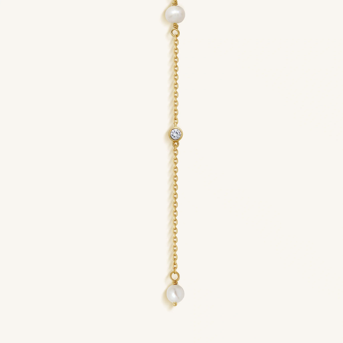 Intuition & Grace Rainbow Moonstone & Pearl Butterfly Gold Necklace