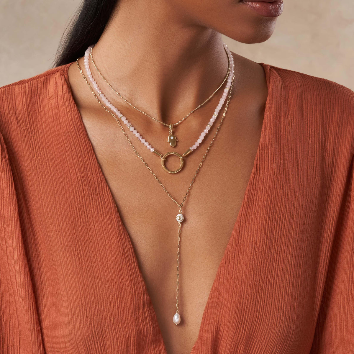 Healing Love - Rose Quartz Necklace