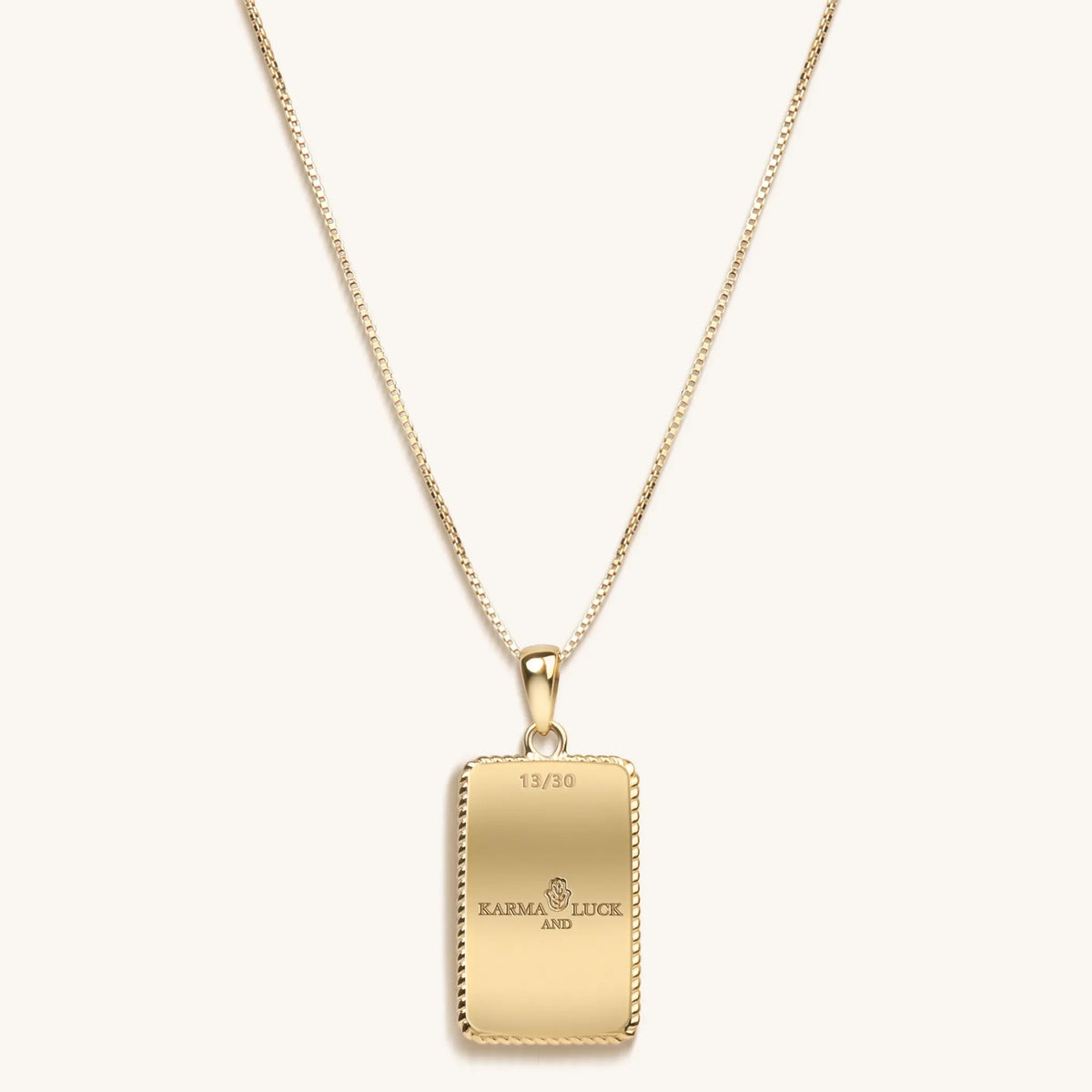 LIMITED EDITION - "The World" Tarot Card Necklace