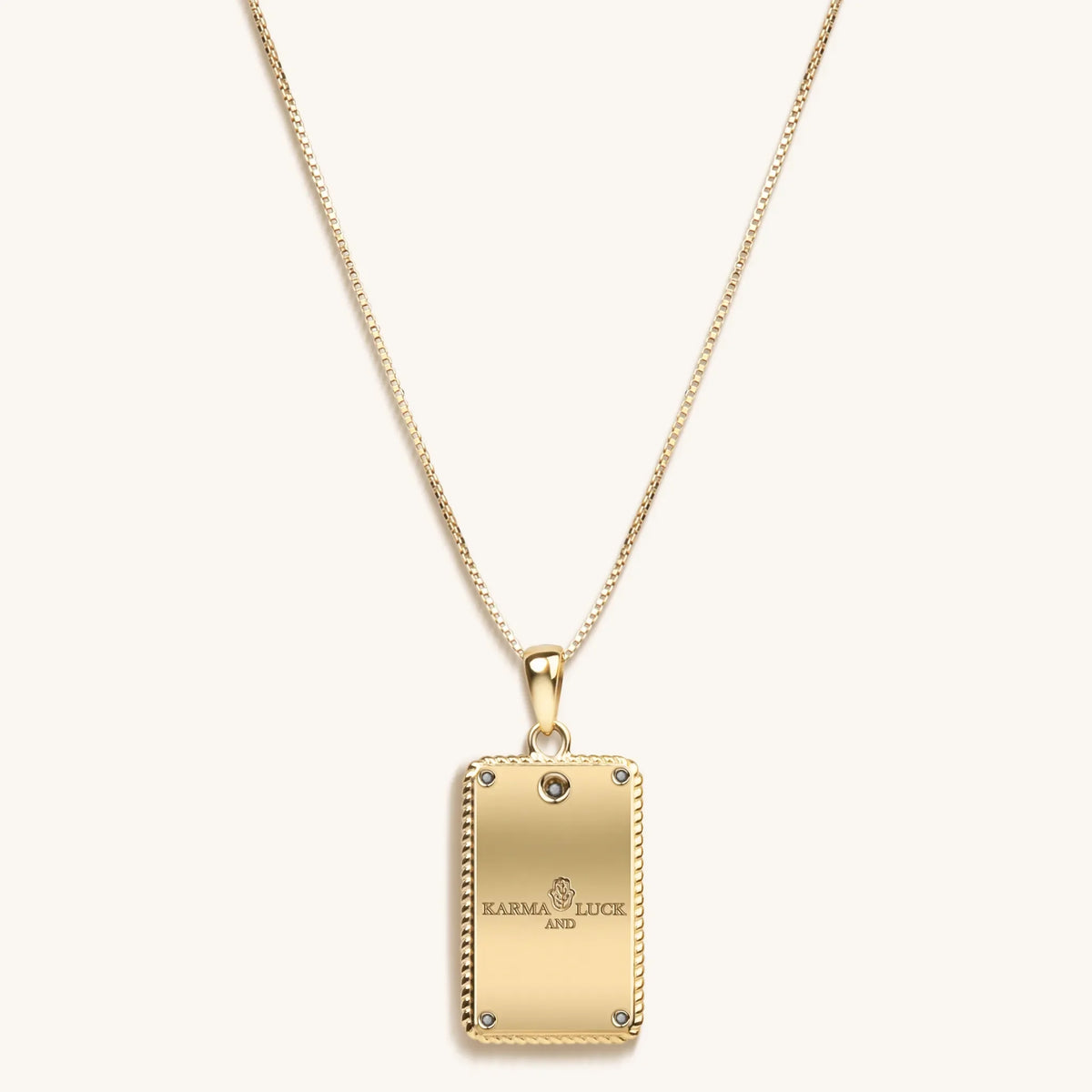 Spiritual Wholeness - "The World" Tarot Card Necklace