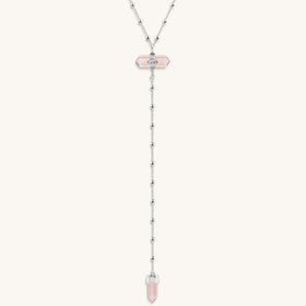 Rose Quartz Silver