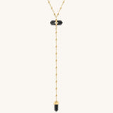 Creator of Positivity Hematite Evil Eye Necklace