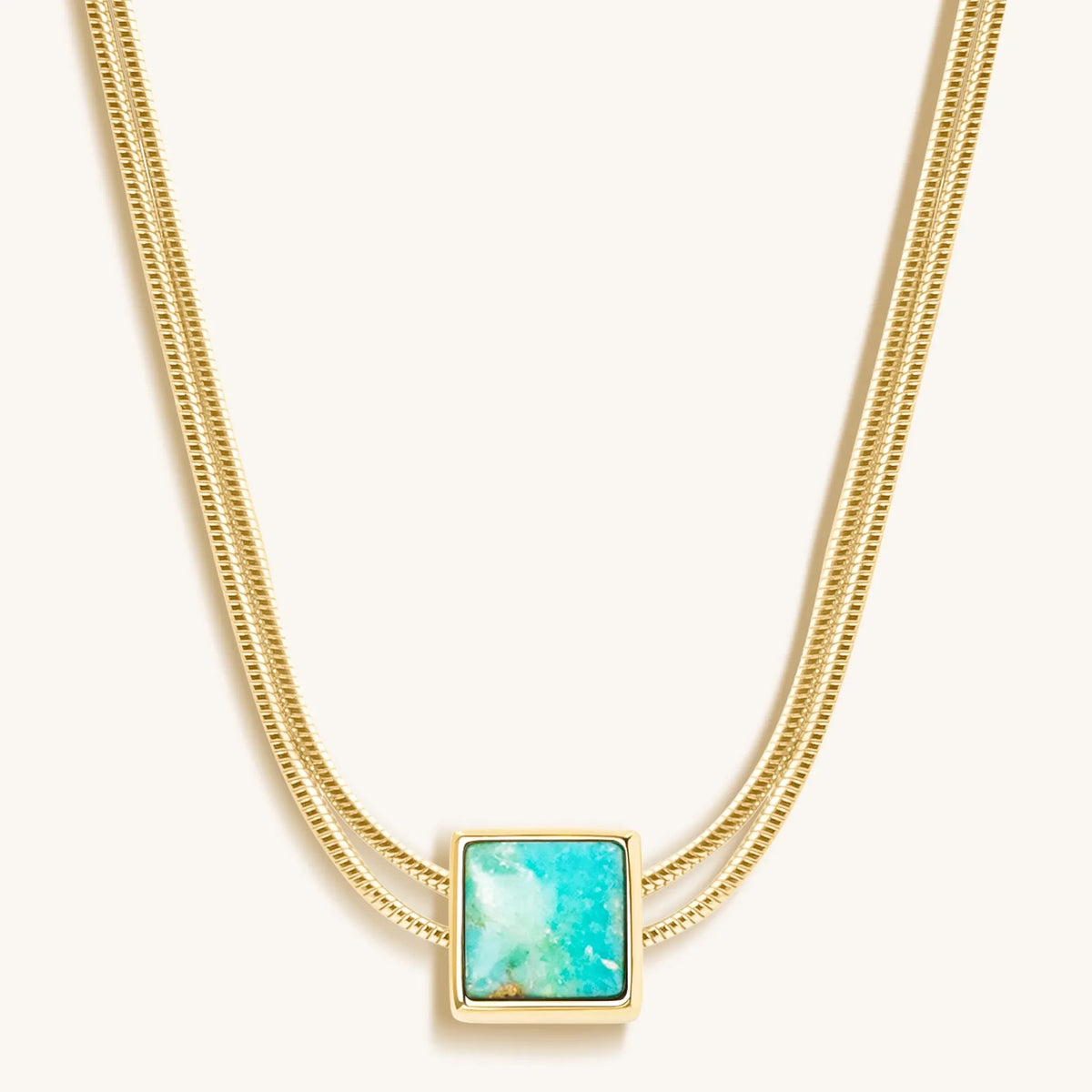 Soothe & Heal Turquoise Evil Eye December Birthstone Necklace