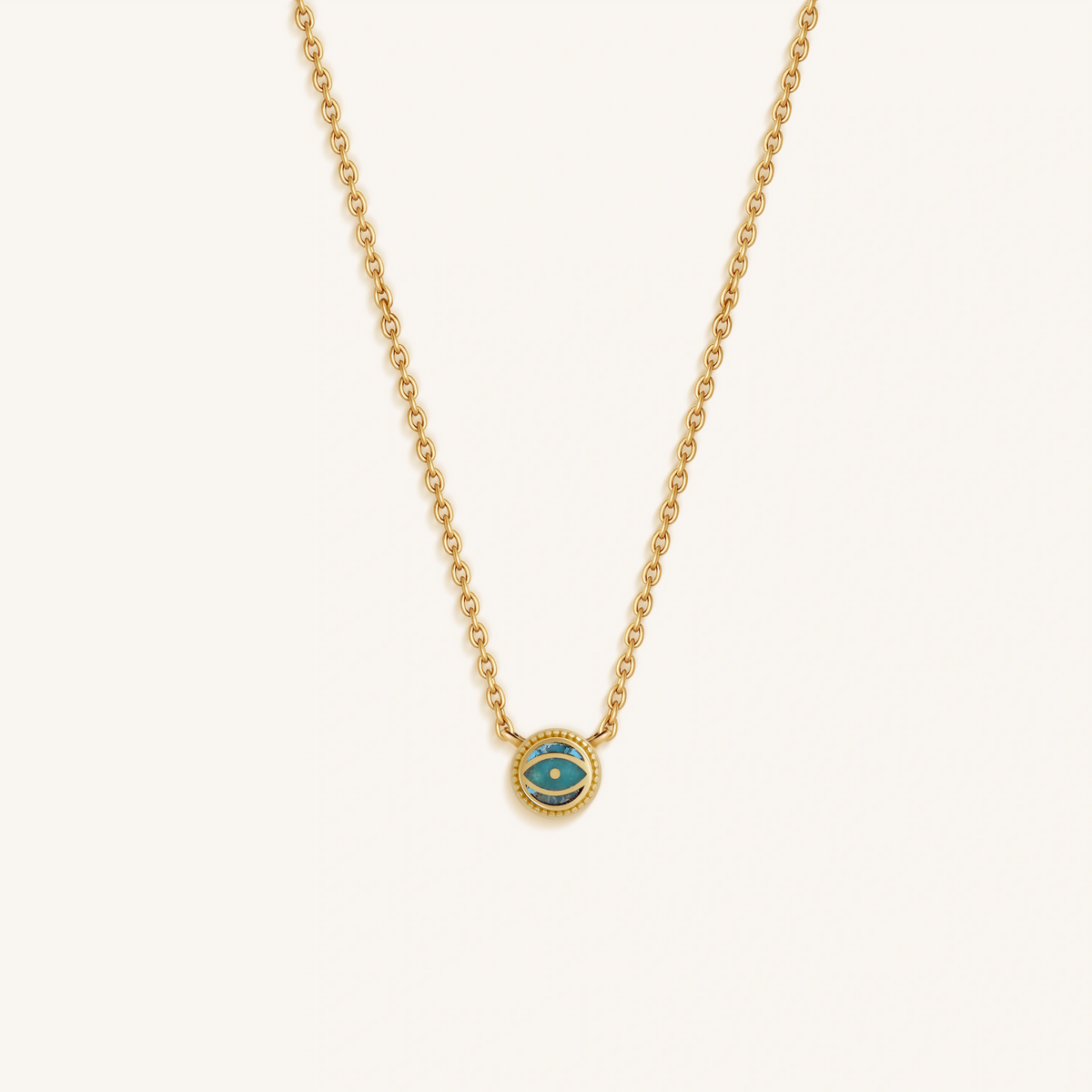 Horizon Spirit Turquoise December Birthstone Gold Necklace