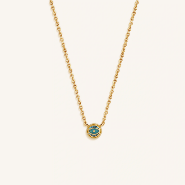 Horizon Spirit Turquoise December Birthstone Gold Necklace