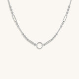 Celestial Ties Silver Necklace
