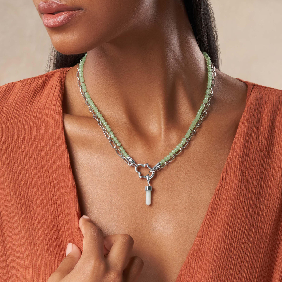 Abundant Spirit - Jade Necklace