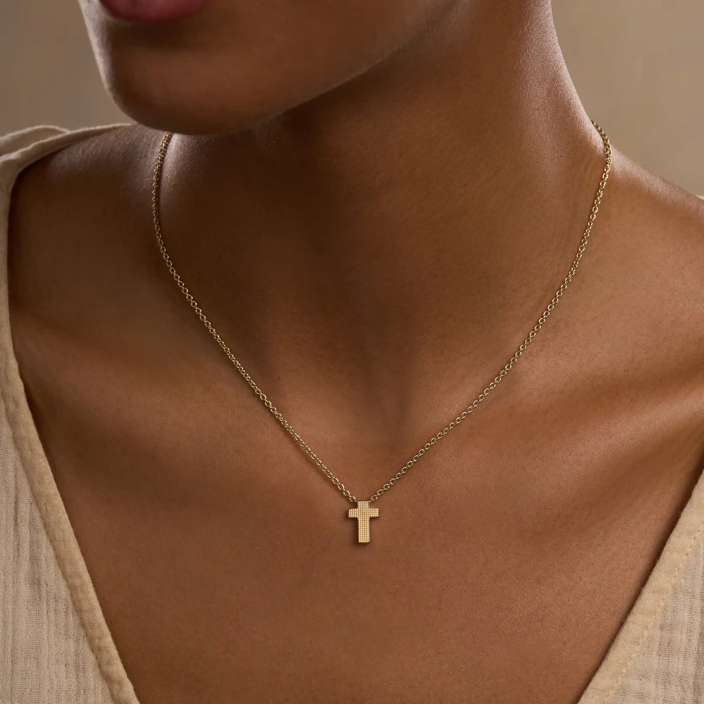 Steady Light Cross Necklace