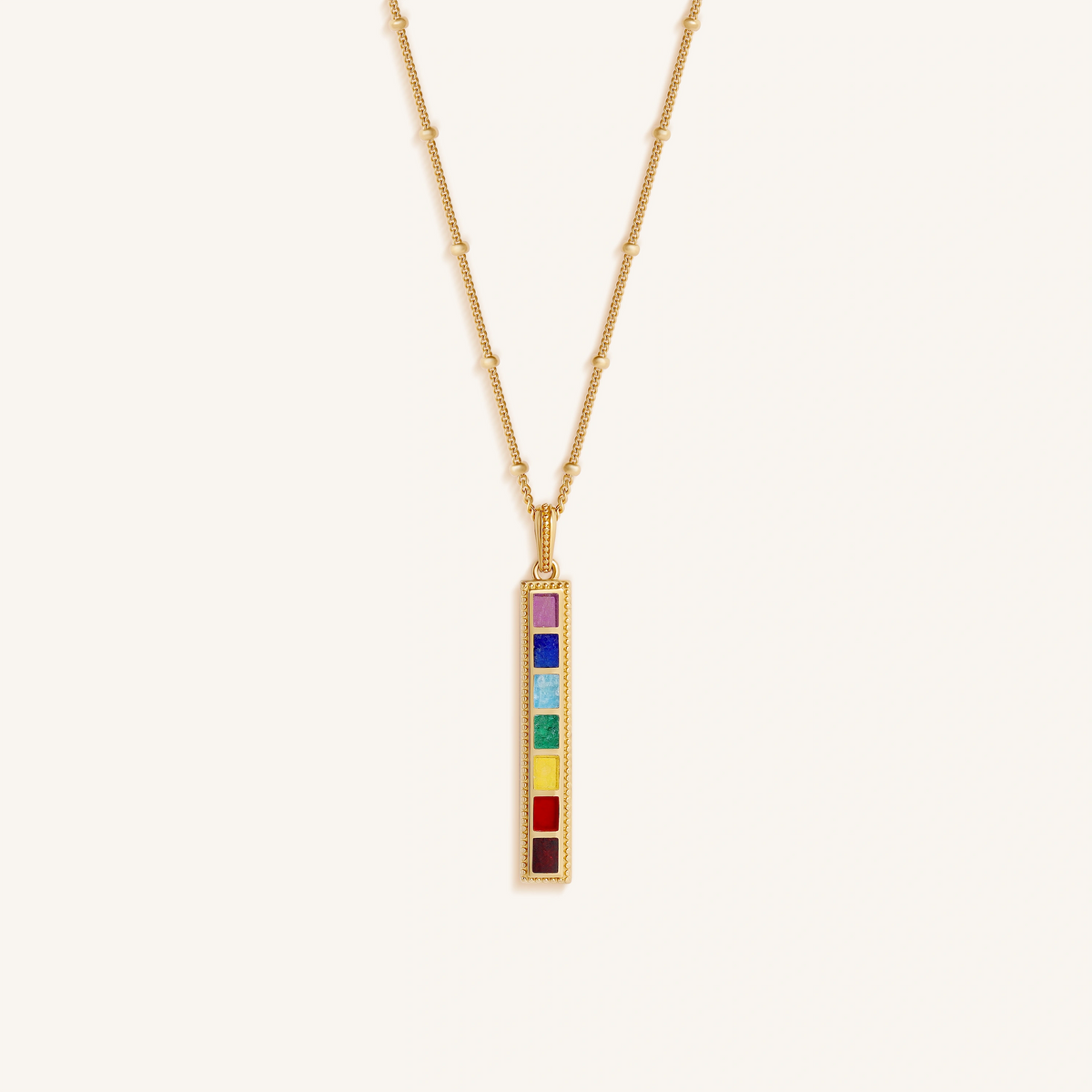 Sacred Flow Seven Chakra Energy Necklace
