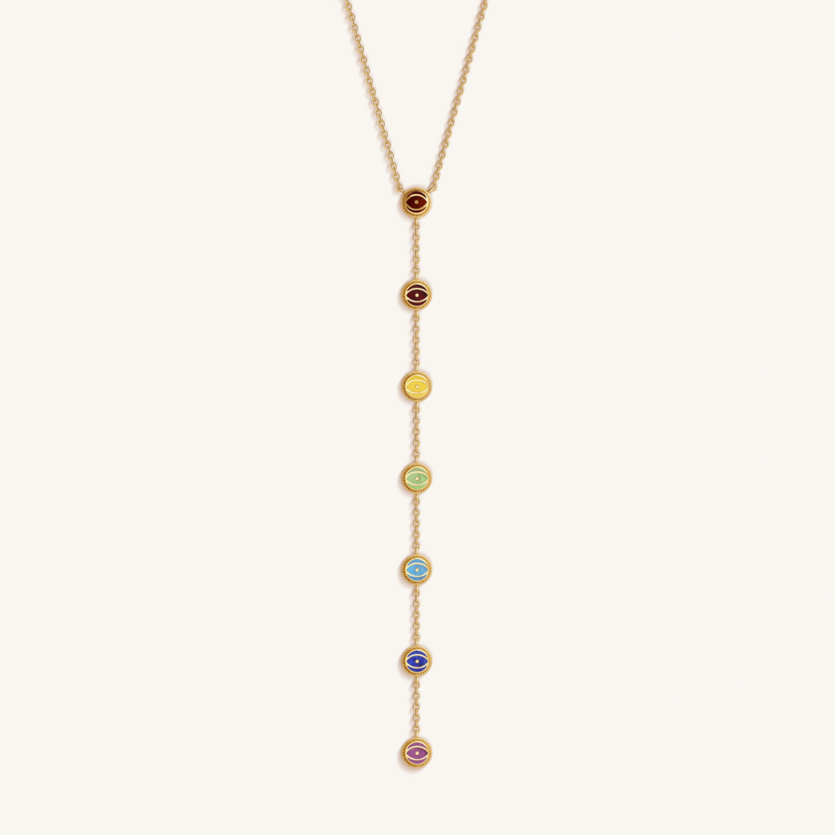 Ethereal Balance Seven Chakra Harmony Necklace