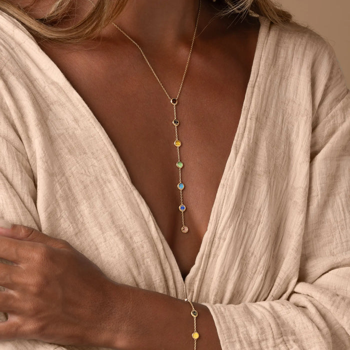Ethereal Balance Seven Chakra Harmony Necklace