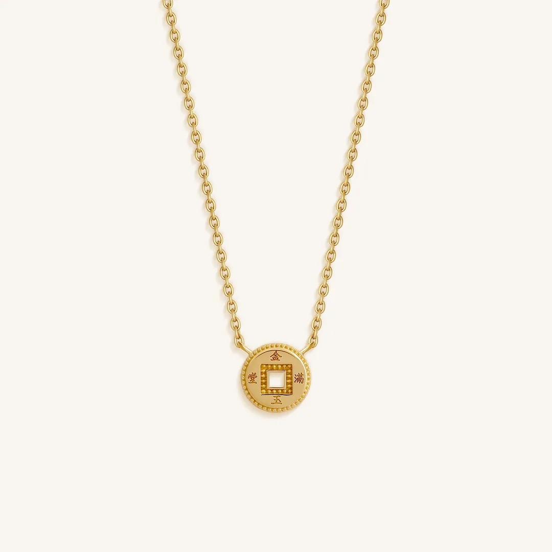Fortune Flow Coin Necklace