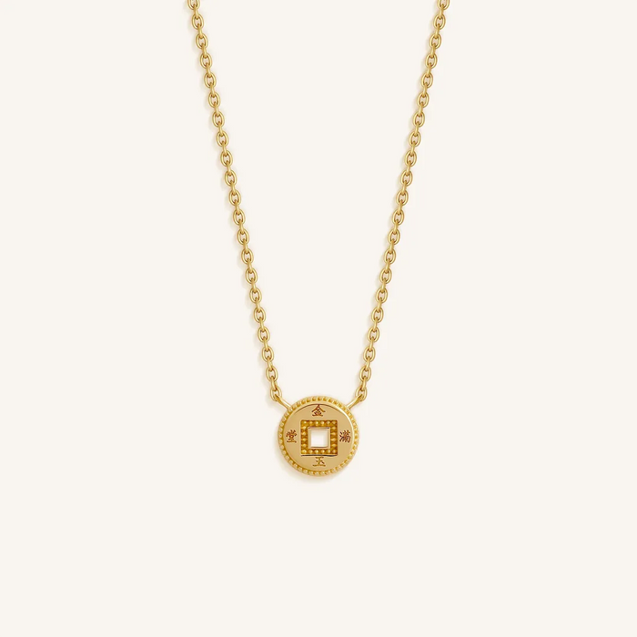 Fortune Flow Coin Necklace