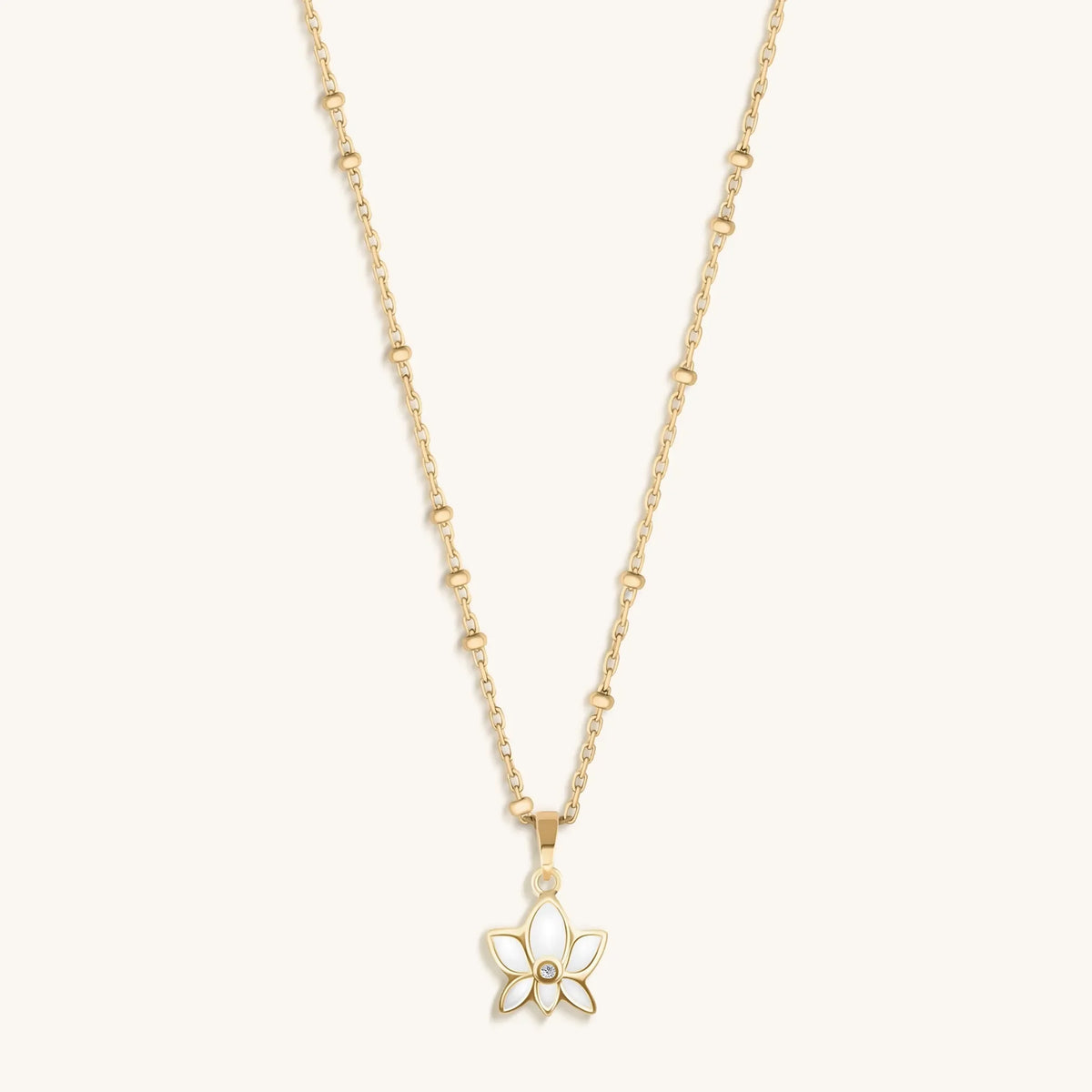 Life Bringer - 14K Gold Lotus Necklace