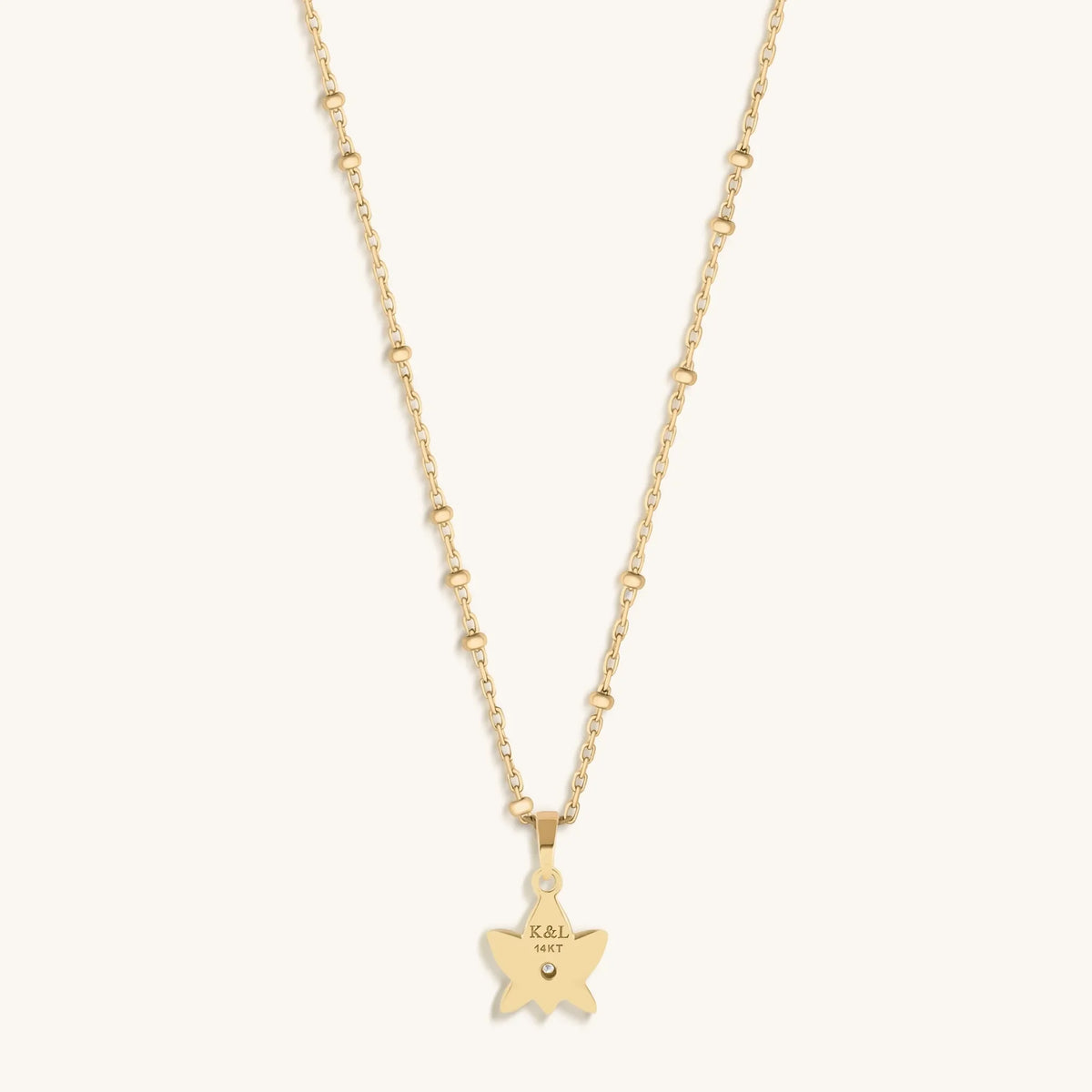 Life Bringer - 14K Gold Lotus Necklace