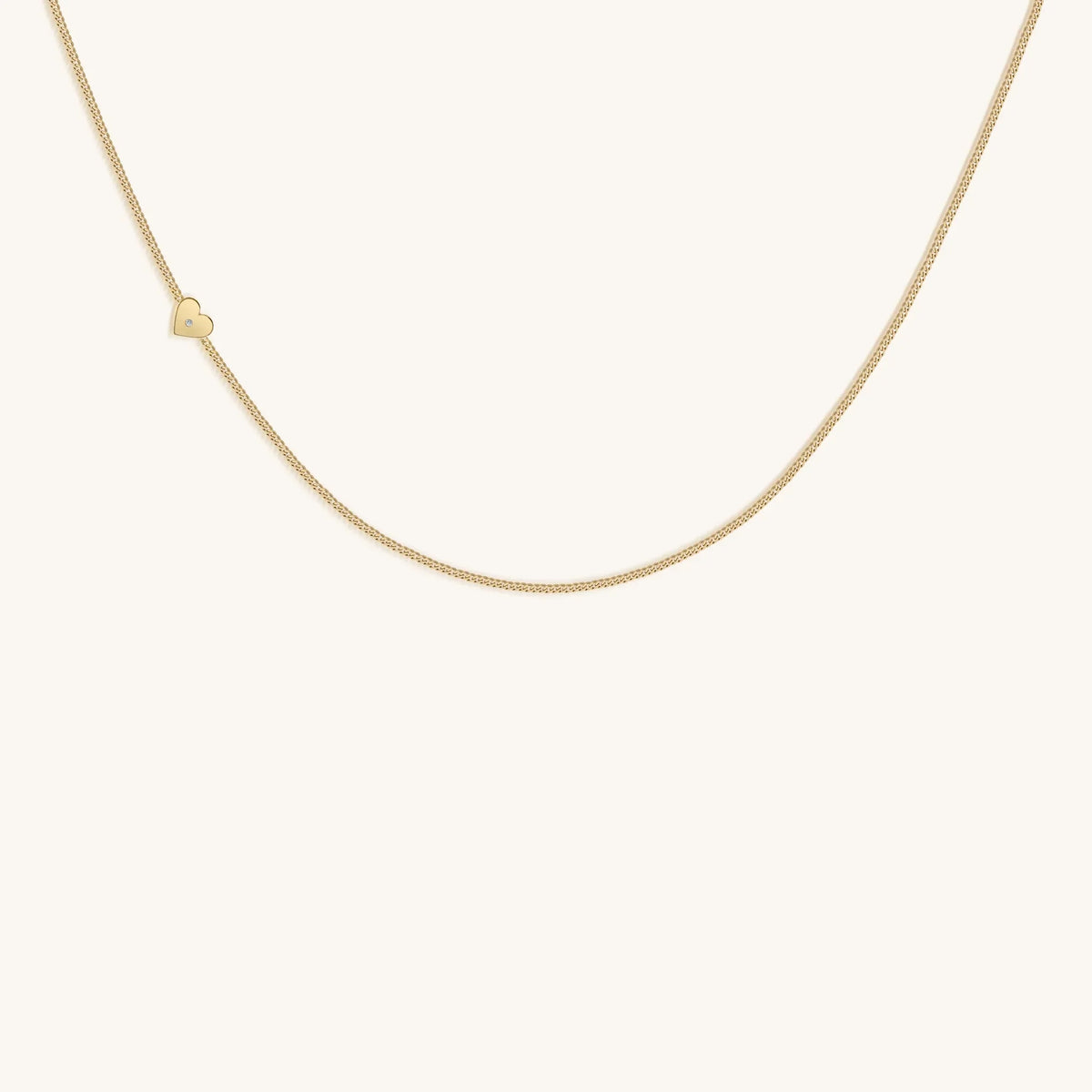 Radiant Soul 14K Gold Heart Necklace