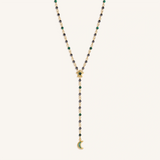 Moonlit Serenity Moon & Star Necklace