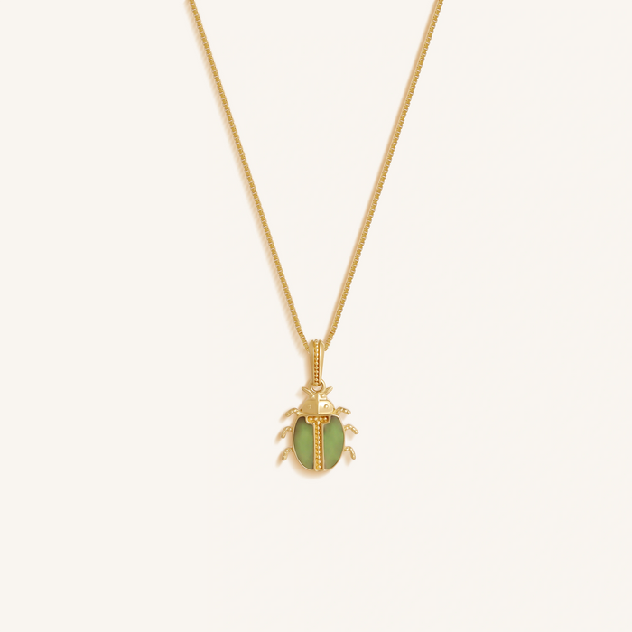 Ancient Keeper Jade Scarab Necklace