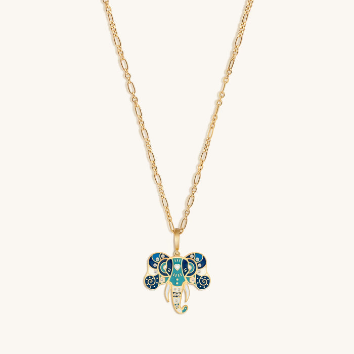 LIMITED EDITION: Calming Presence Elephant Charm Necklace