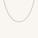 Fortune Keeper Hamsa & Evil Eye Silver Necklace