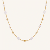 Moonlit Radiance Moonstone Necklace