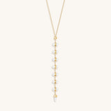 Magnified Vibrations Clear Quartz Necklace