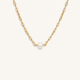 Shining Possibility Pearl Chain Necklace