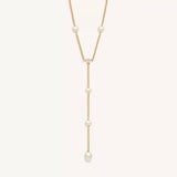 Spiritual Masterpiece Evil Eye Pearl Necklace