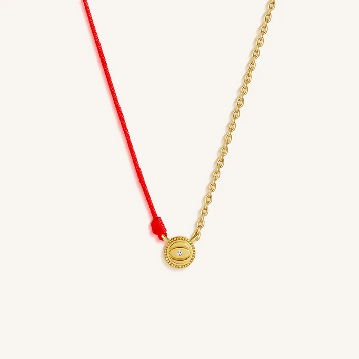 Protective Balance Evil Eye Red String Necklace