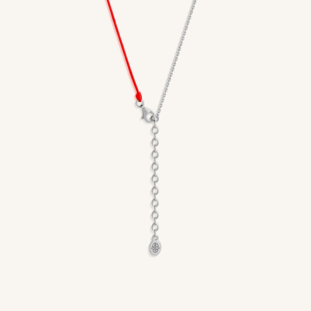 Guiding Faith Cross Red String Necklace