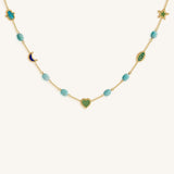 Celestial Guidance Multi-Stone Necklace