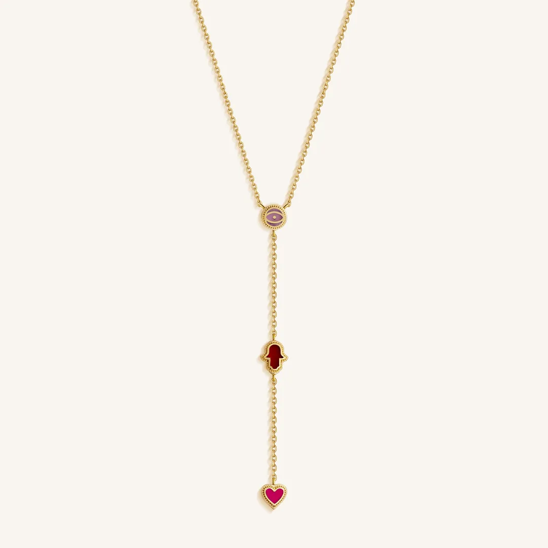 Radiant Affection Multi-Symbol Necklace