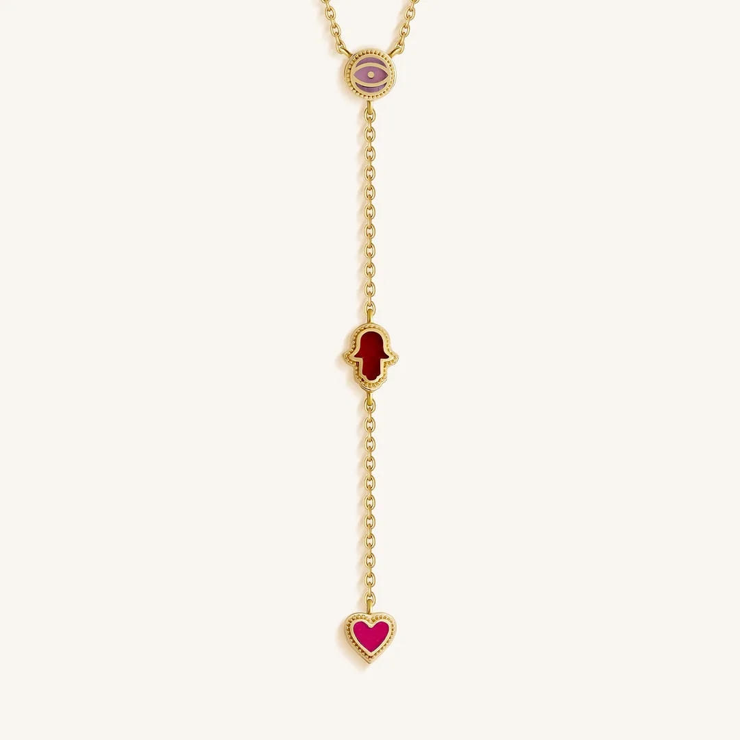 Radiant Affection Multi-Symbol Necklace