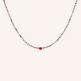 Heartfelt Harmony Multi-Stone Necklace