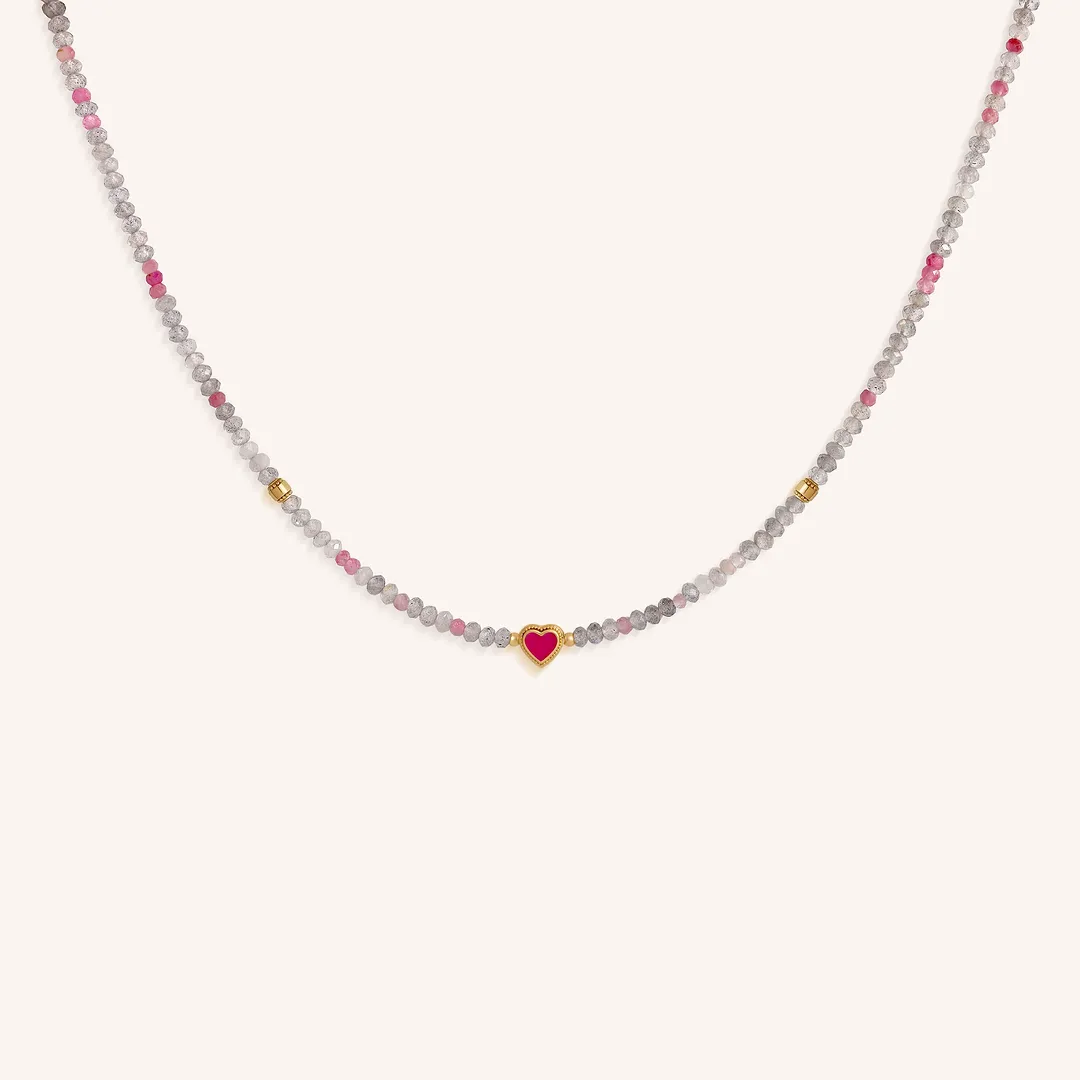 Heartfelt Harmony Multi-Stone Necklace