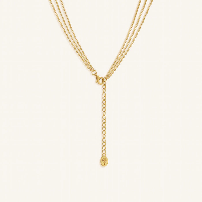 Aligned Affection Multi-Stone Layered Necklace