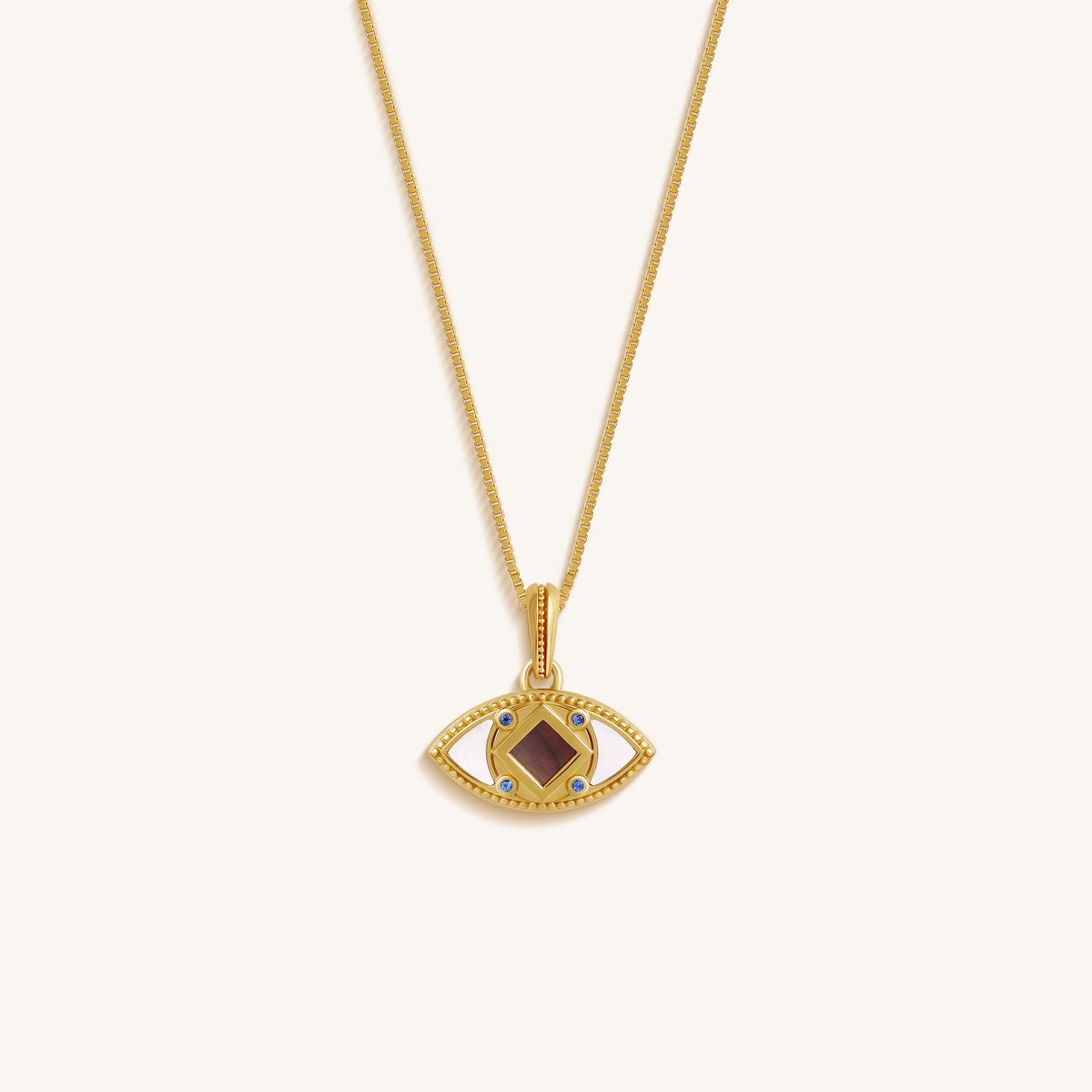 Illuminated Vision Sapphire Torah Nano Chip Necklace