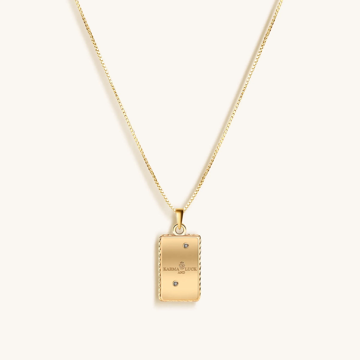 Optimistic Temperament White Enamel Sagittarius Card Necklace