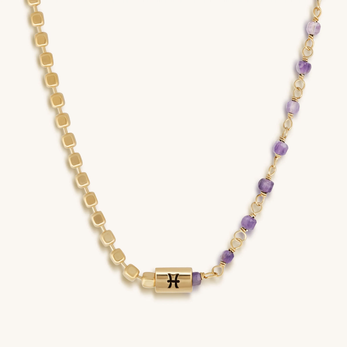 Creative Empath Pisces Amethyst Necklace