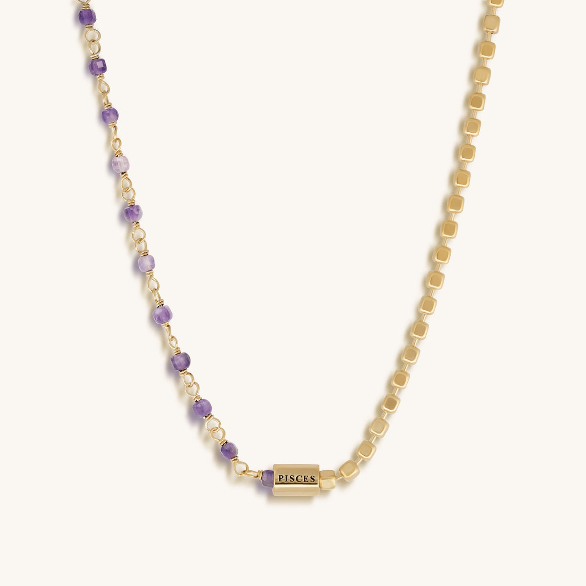 Creative Empath Pisces Amethyst Necklace
